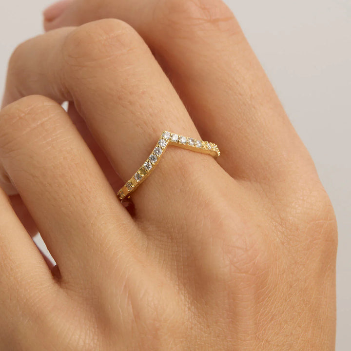 By Charlotte Universe Ring - 18k Gold Vermeil