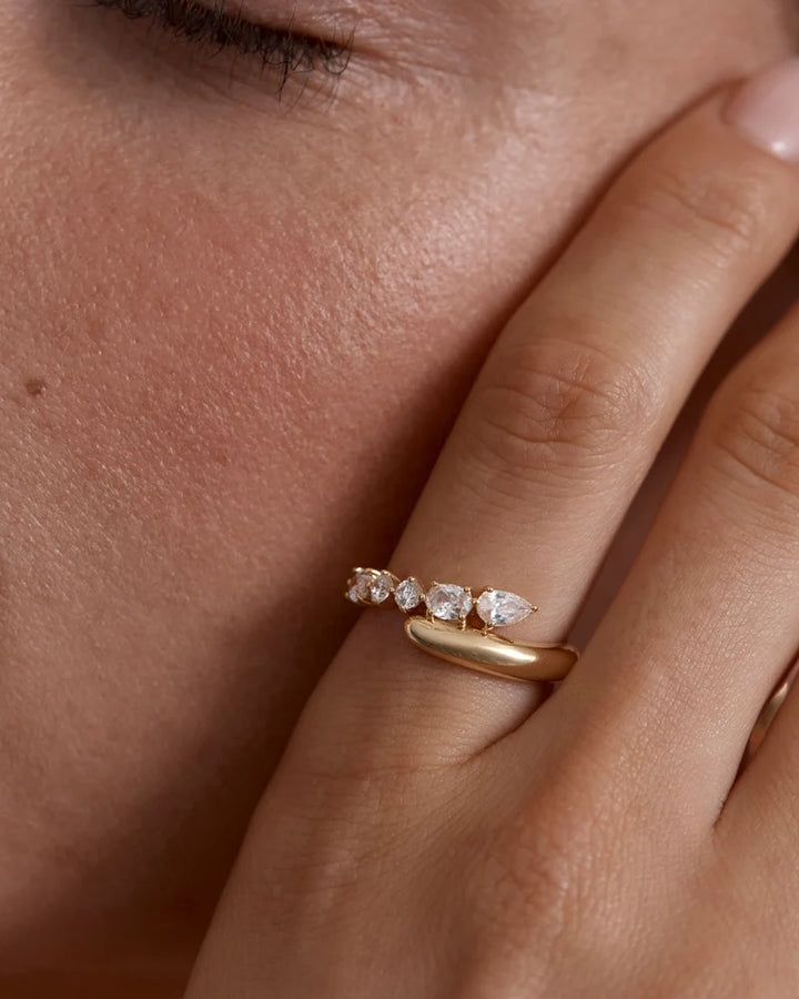 By Charlotte Guided By The Stars Ring 18K Gold Vermeil