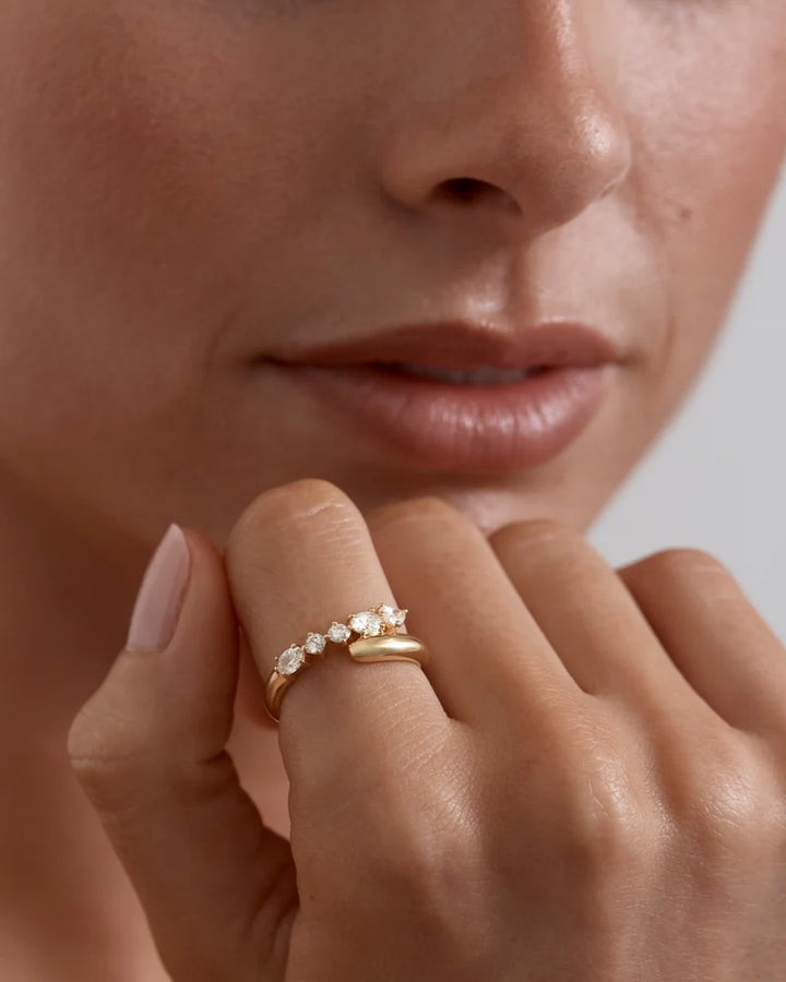 By Charlotte Guided By The Stars Ring 18K Gold Vermeil