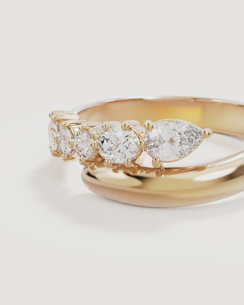 By Charlotte Guided By The Stars Ring 18K Gold Vermeil
