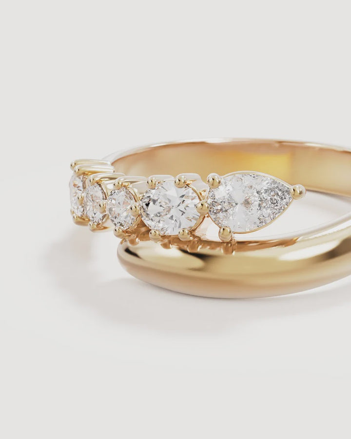 By Charlotte Guided By The Stars Ring 18K Gold Vermeil