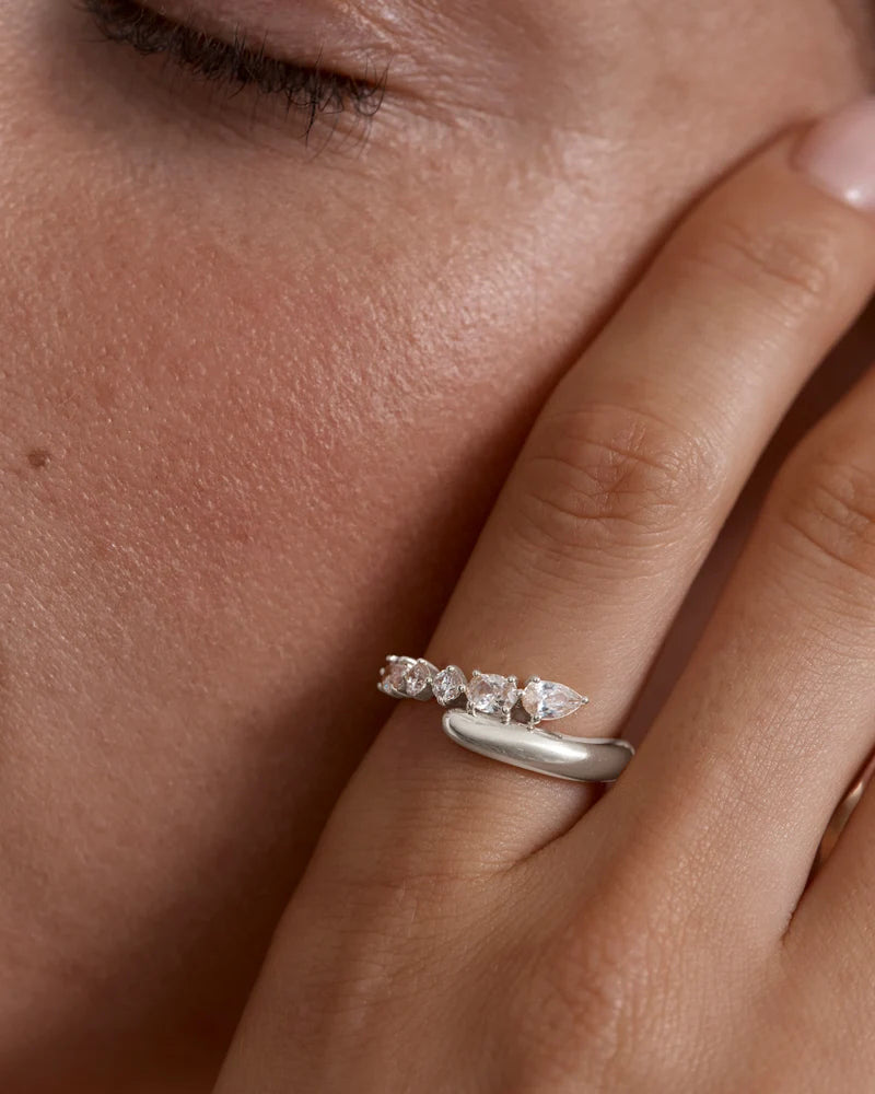 By Charlotte Guided By The Stars Ring Sterling Silver