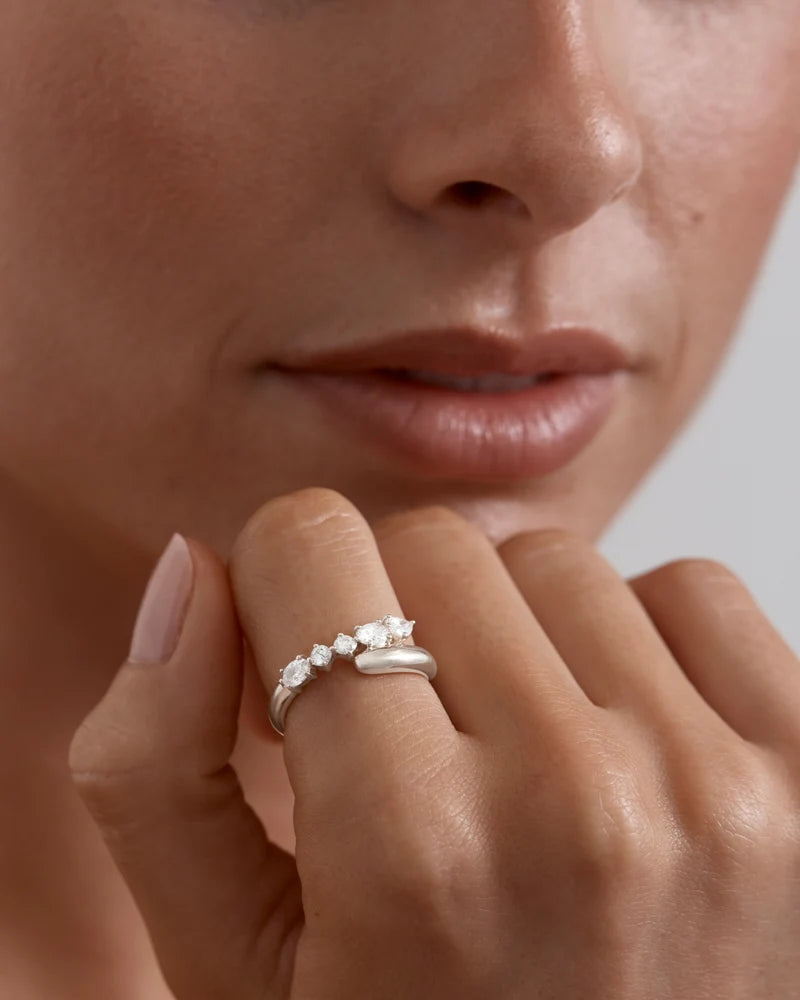 By Charlotte Guided By The Stars Ring Sterling Silver