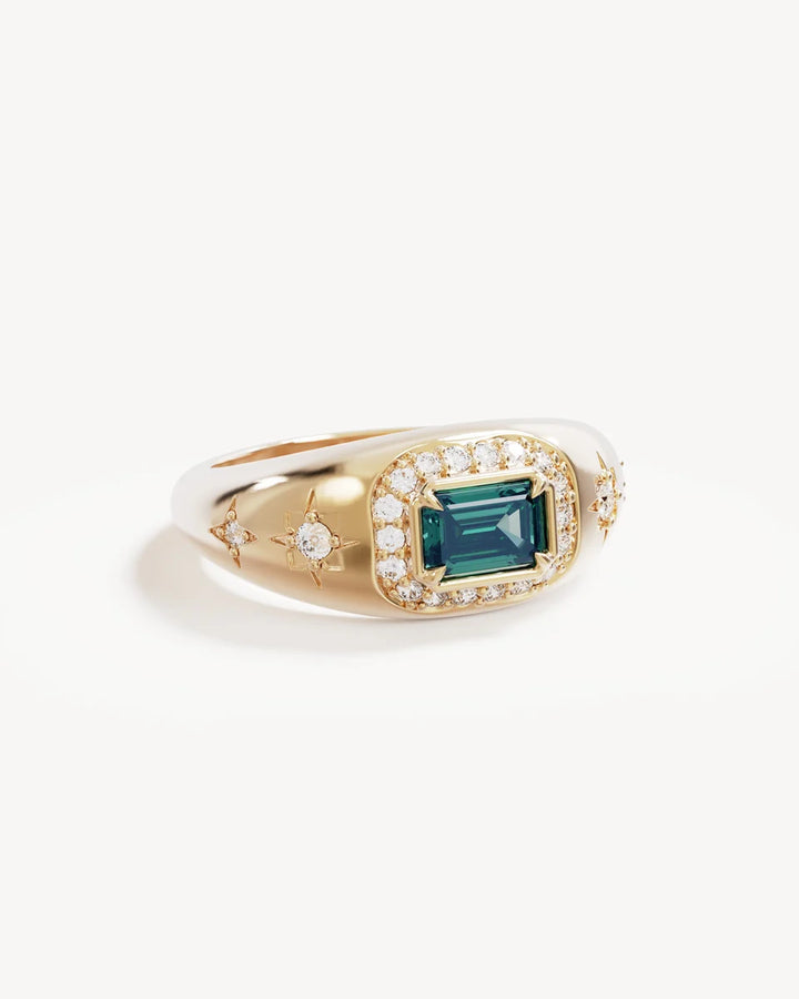 By Charlotte Trust Your Intuition Ring - 18k Gold Vermeil