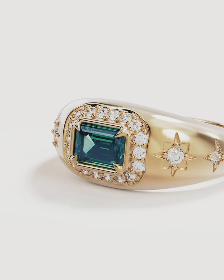 By Charlotte Trust Your Intuition Ring - 18k Gold Vermeil