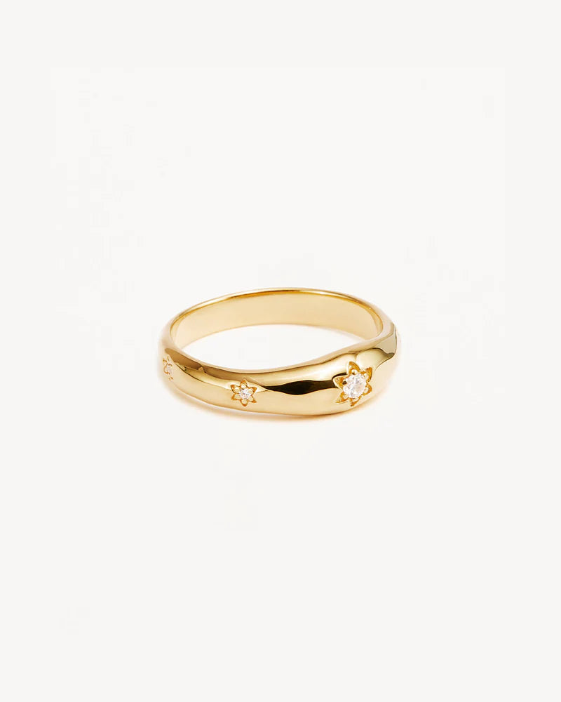 By Charlotte Align Your Soul Ring - 18k Gold Vermeil