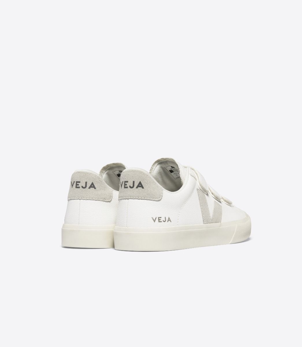 Veja Recife Chromefree Leather Sneaker - Extra White/Natural