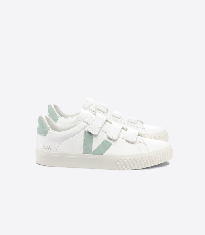 Veja Recife Chromefree Leather Sneaker - White/Matcha