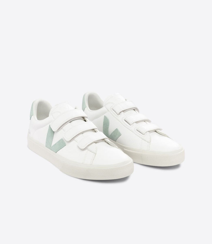 Veja Recife Chromefree Leather Sneaker - White/Matcha