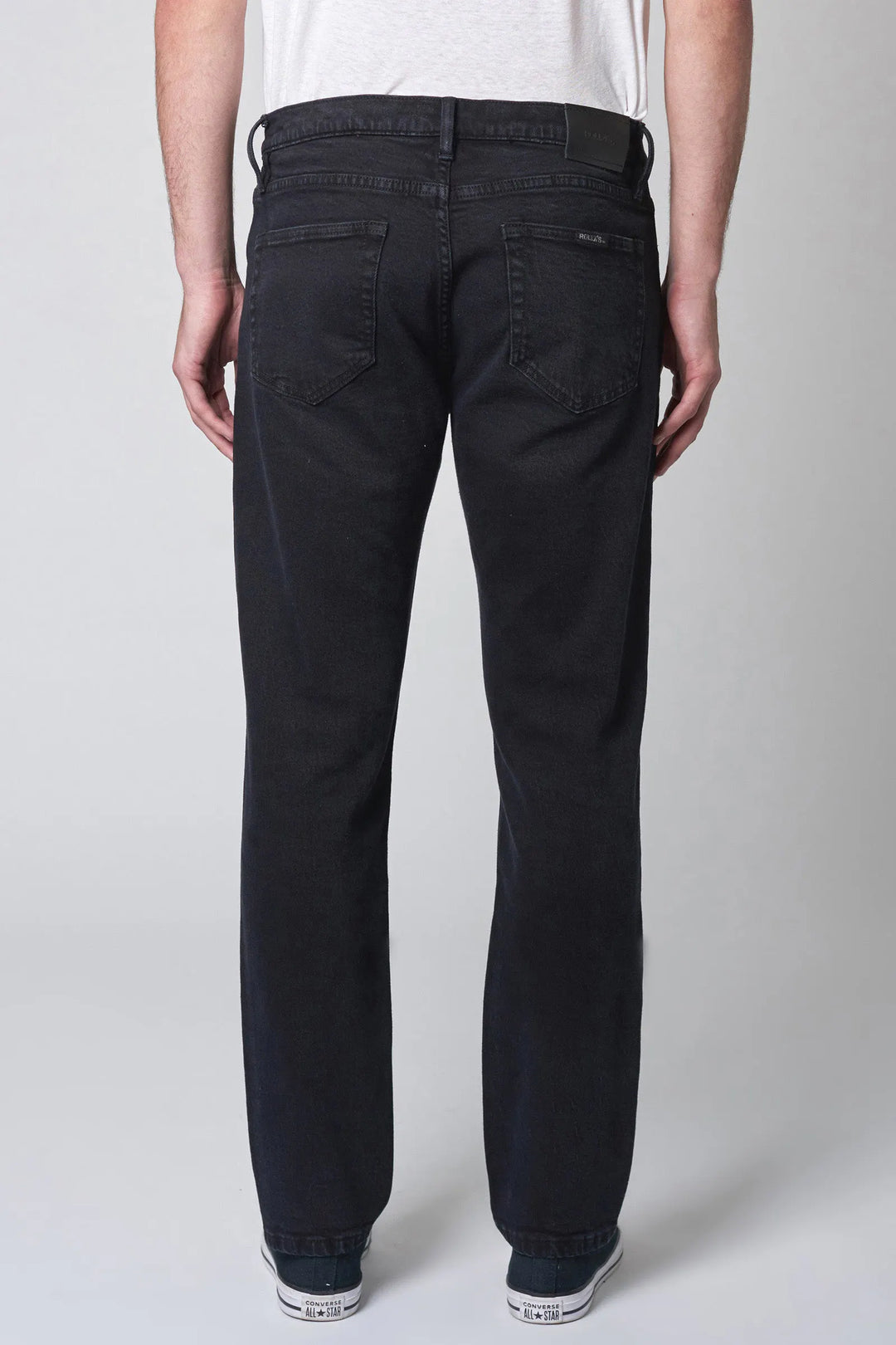 Rolla's Relaxo Jean - Organic Super Black - Faded Black