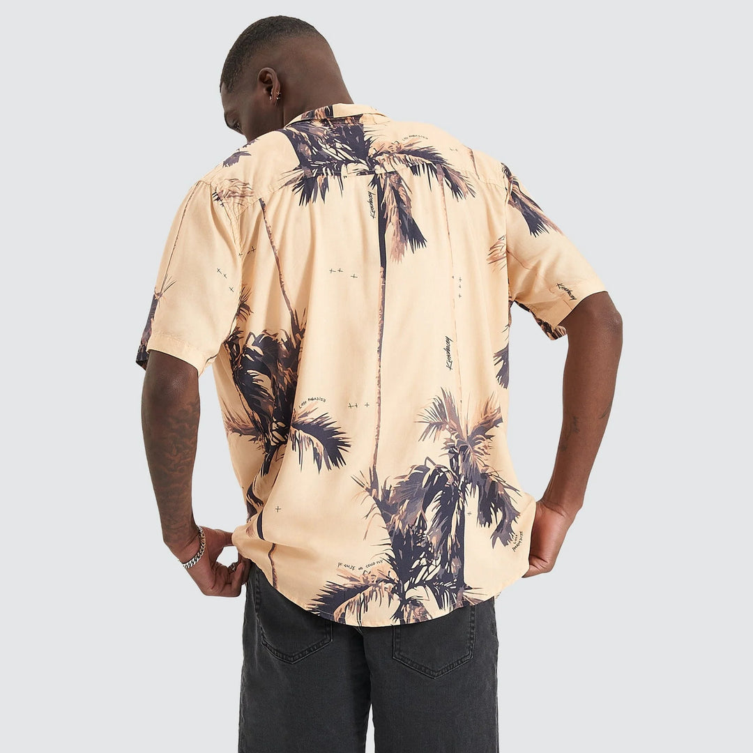 Kiss Chacey Rise Party Shirt- Pigment Sunburnt