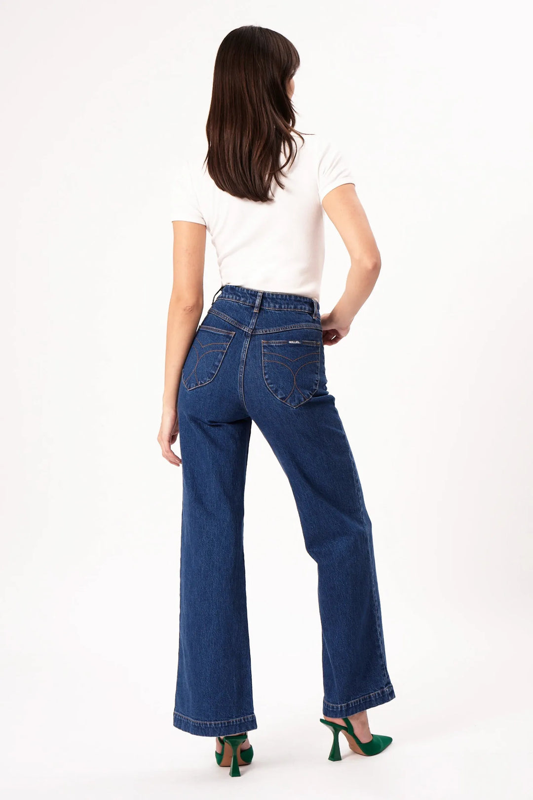 Rolla's Sailor Long Jean - Eco Ruby Blue