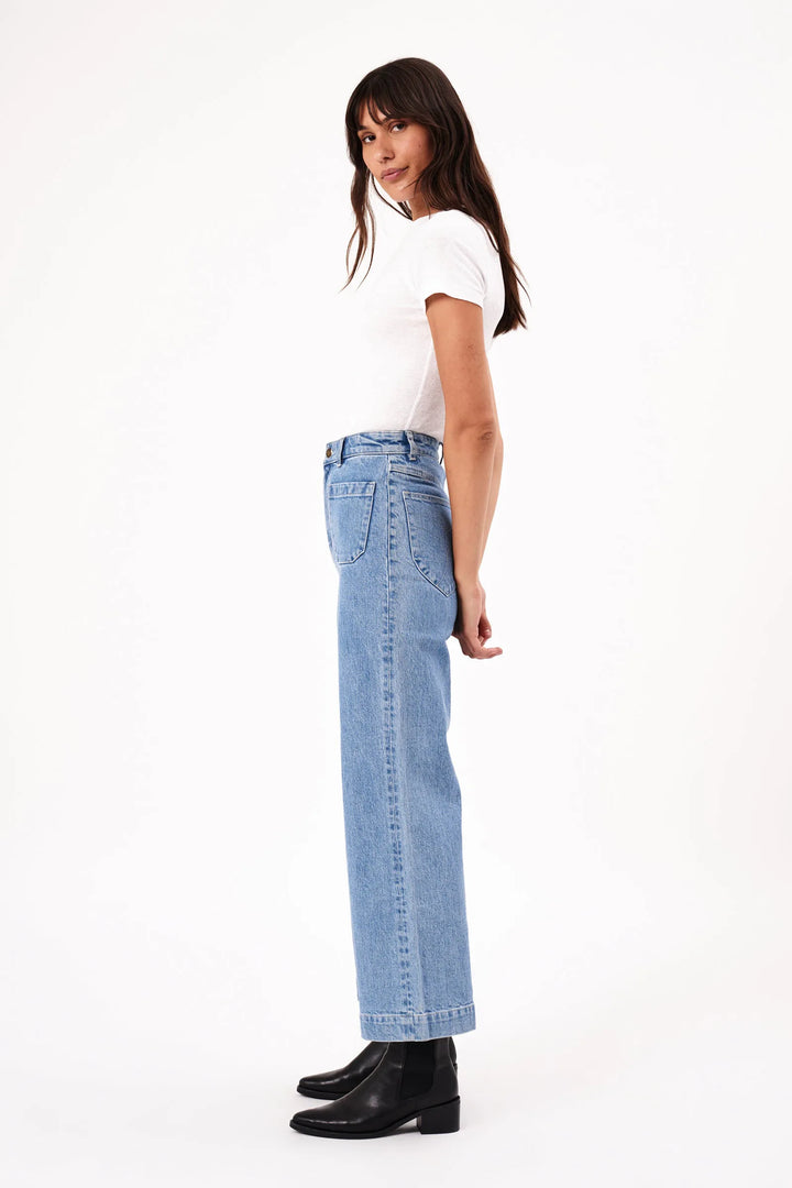 Rolla's Sailor Jean - Lily Blue Mid Blue