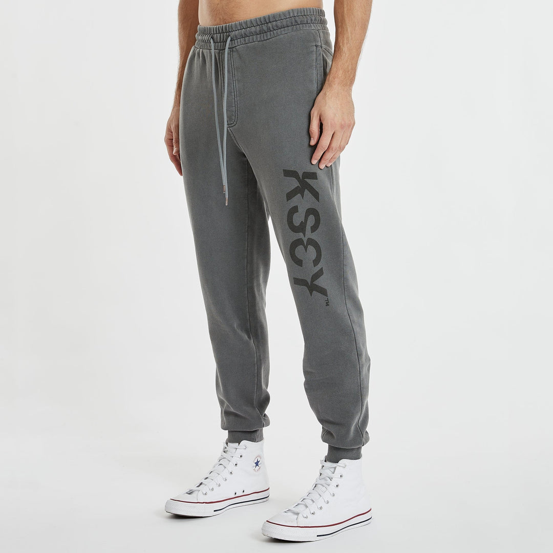 Kiss Chacey Saxon Trackpant - Pigment Charcoal