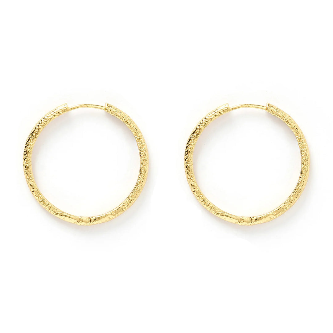 Arms Of Eve Sebastian Gold Hoop Earrings