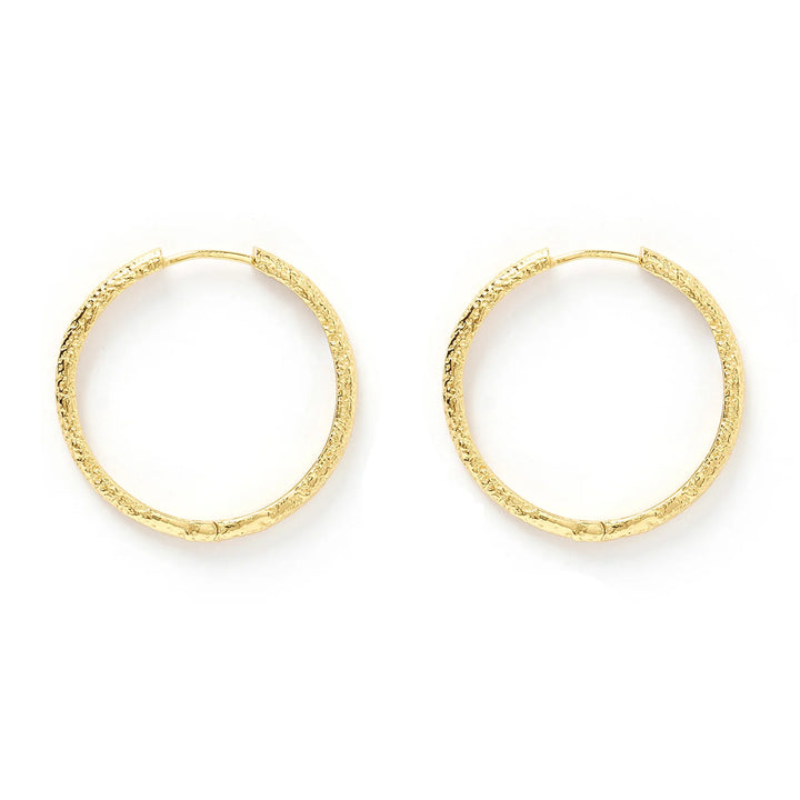 Arms Of Eve Sebastian Gold Hoop Earrings