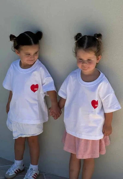 SŚAINT Kids Red Heart Tee