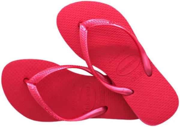 Havaianas Kids Slim Metallic Pink Fever