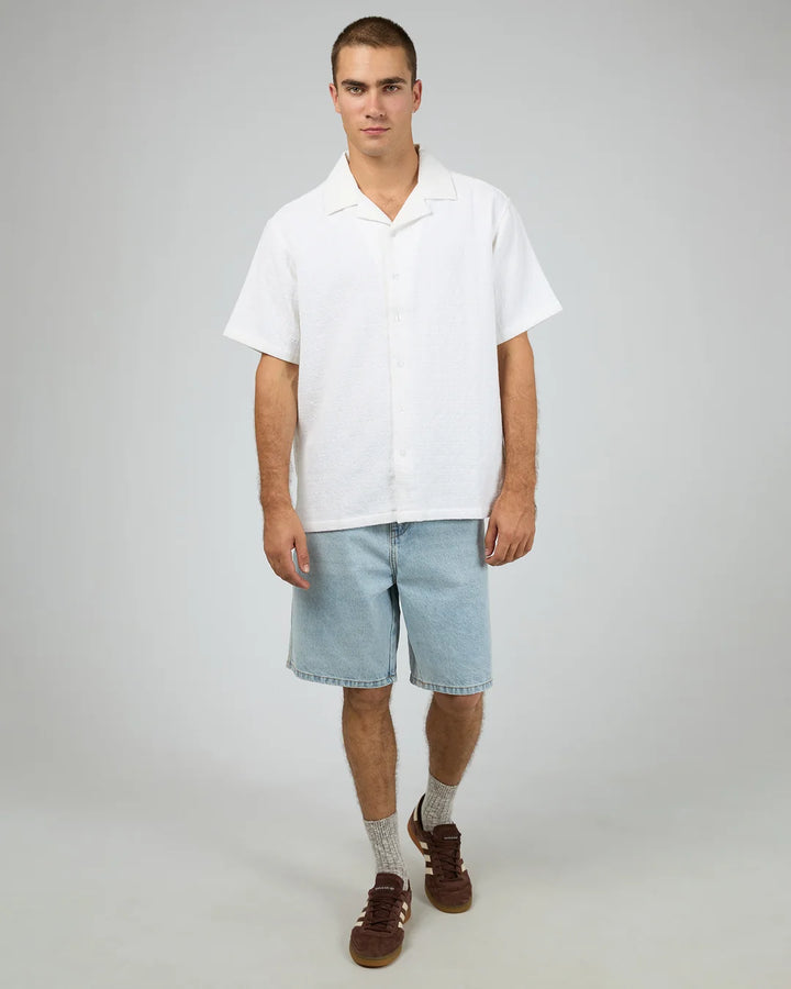 Silent Theory Sorrento SS Shirt-White