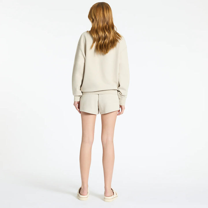 Status Anxiety Could Be Nice Crew Neck Jumper - Dove Grey