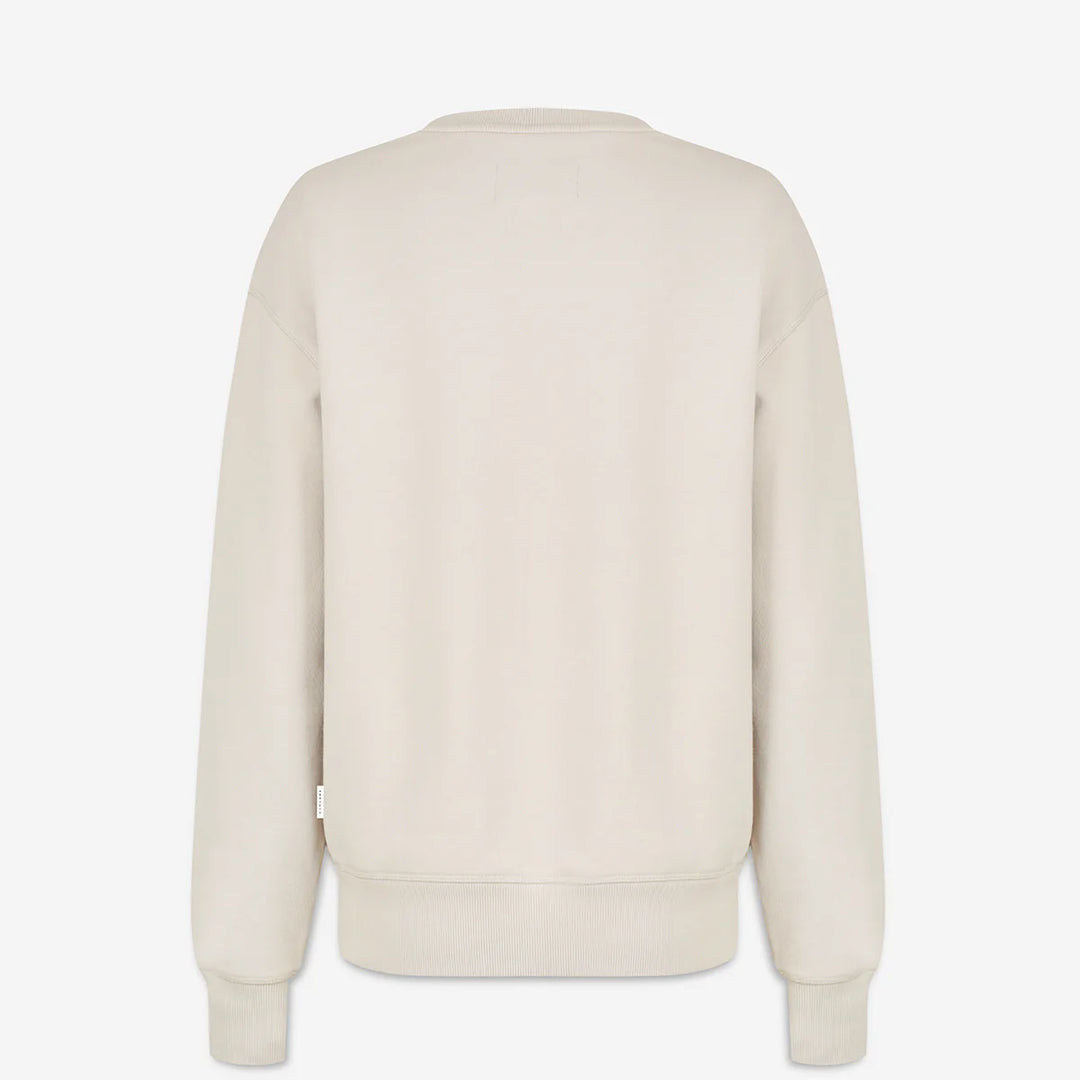 Status Anxiety Could Be Nice Crew Neck Jumper - Dove Grey