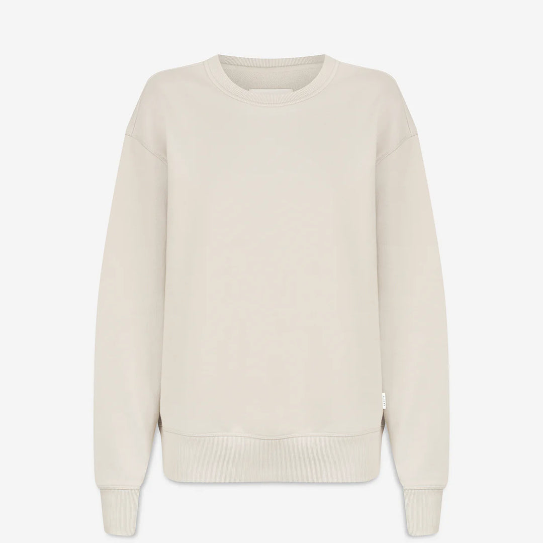 Status Anxiety Could Be Nice Crew Neck Jumper - Dove Grey