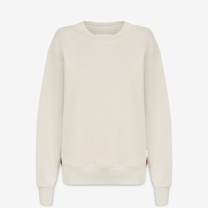 Status Anxiety Could Be Nice Crew Neck Jumper - Dove Grey