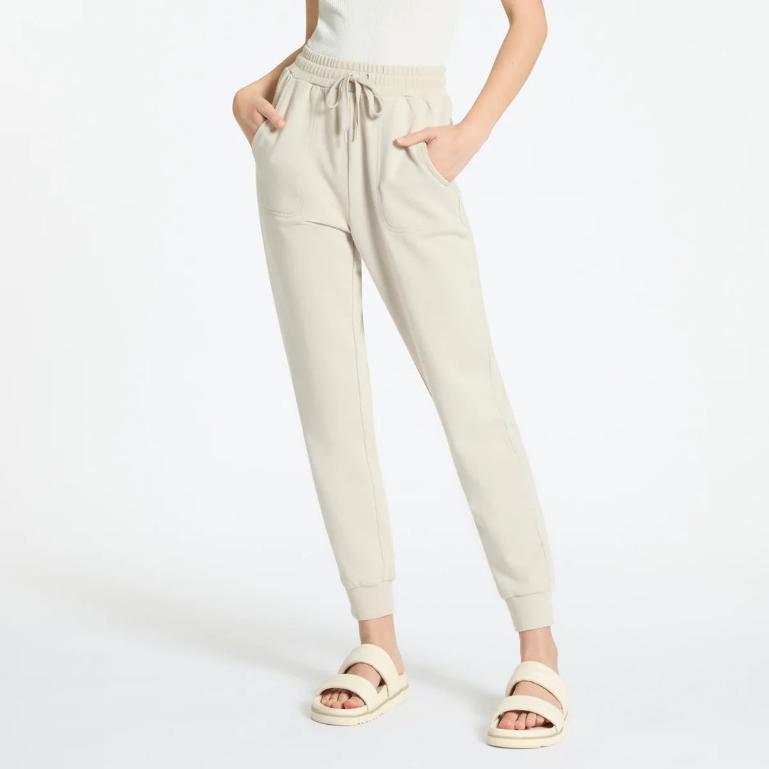 Status Anxiety As You Wake Trackpant - Dove Grey