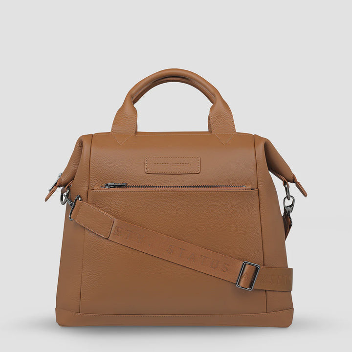 Status Anxiety Comes In Waves Backpack - Camel