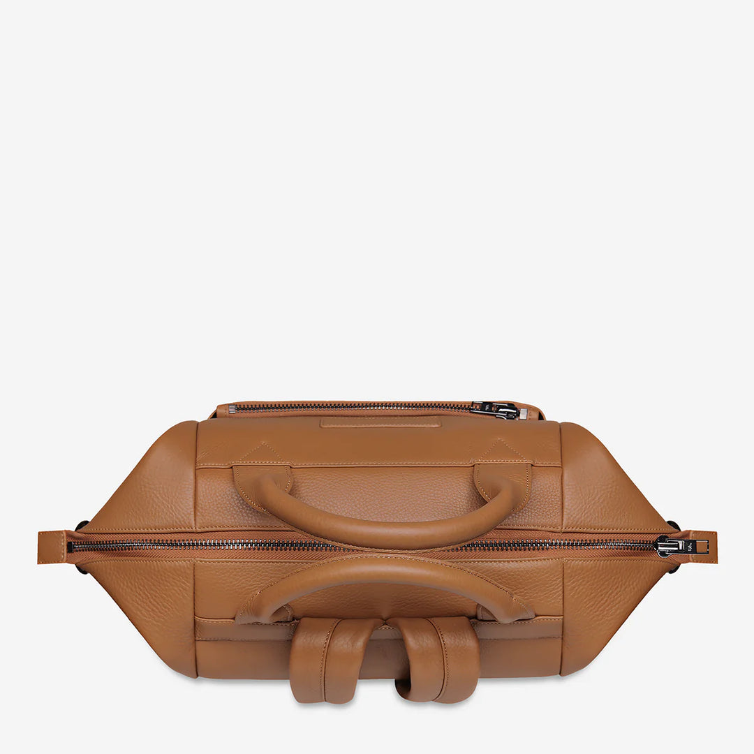 Status Anxiety Comes In Waves Backpack - Camel