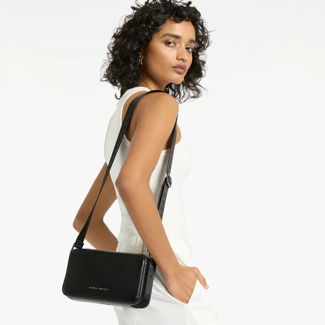 Status Anxiety Delirium Crossbody Bag - Black