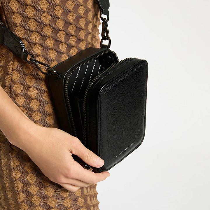 Status Anxiety Good Life Cross  Body Bag - Black