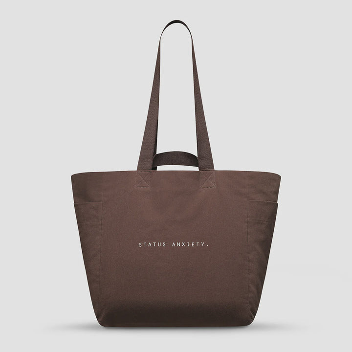 Status Anxiety Knees Deep Oversized Tote - Bark