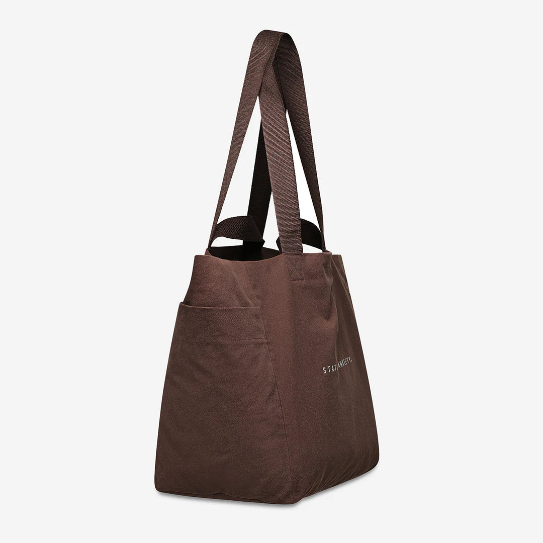 Status Anxiety Knees Deep Oversized Tote - Bark