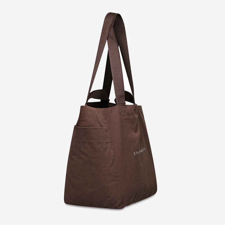 Status Anxiety Knees Deep Oversized Tote - Bark