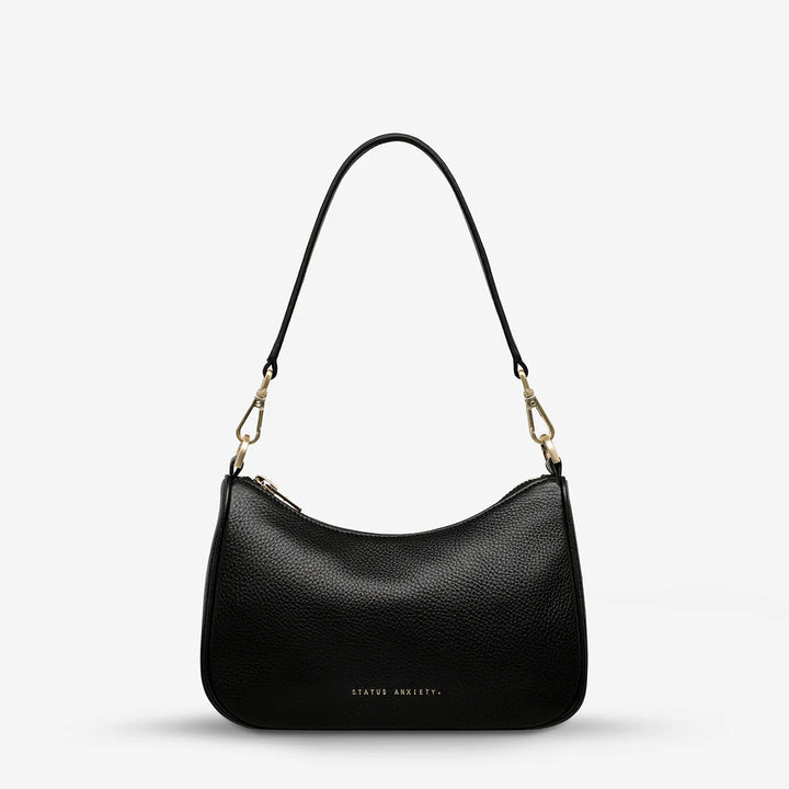 Status Anxiety Look Both Ways Bag- Black/Brushed Gold