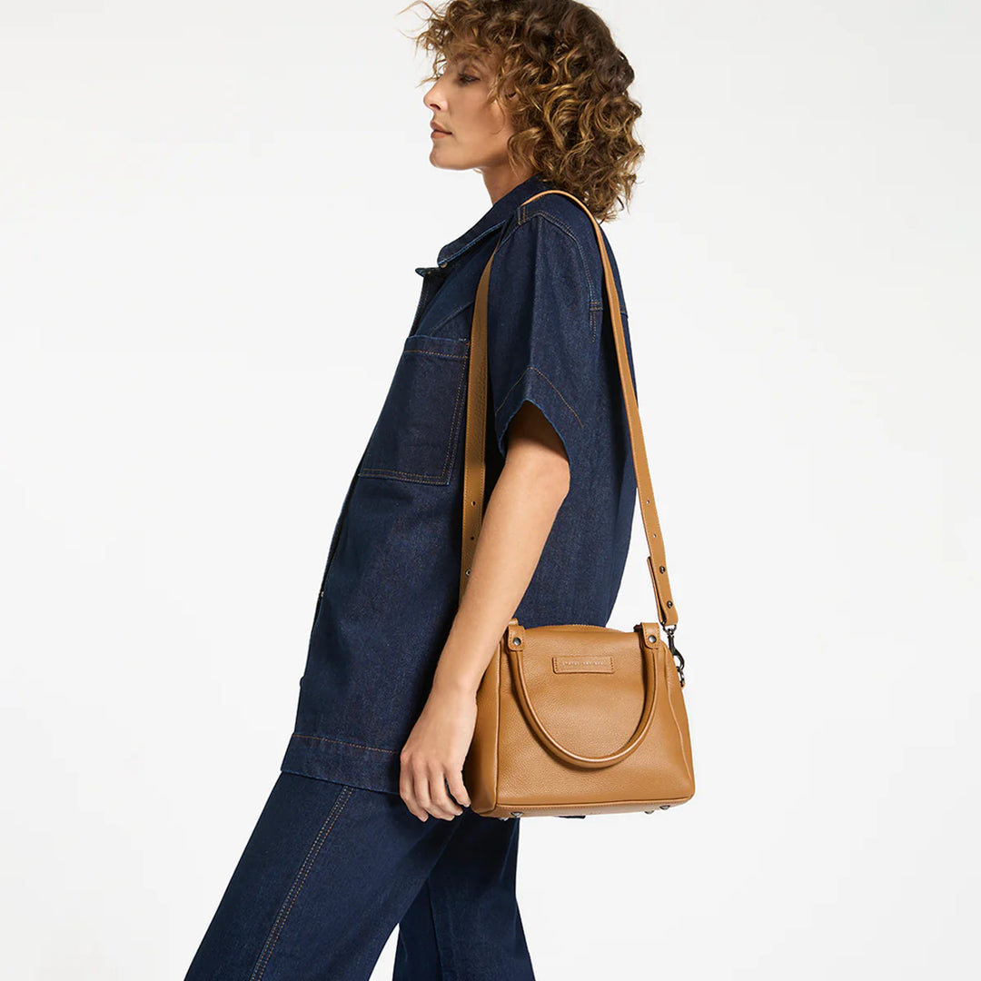 Status Anxiety Mini Mountains Handbag - Tan