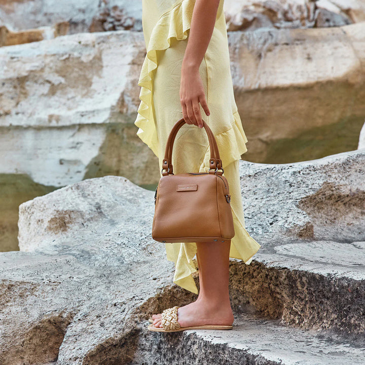 Status Anxiety Mini Mountains Handbag - Tan