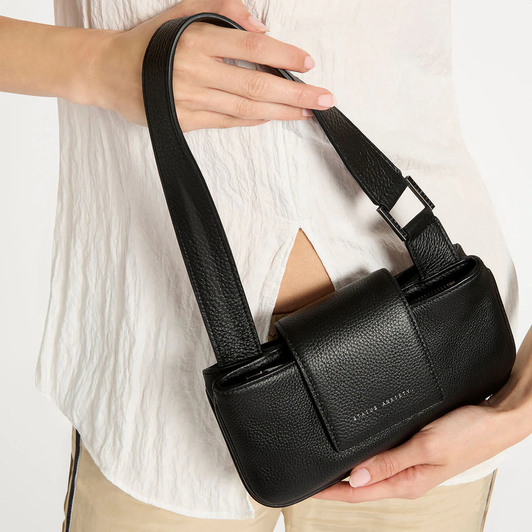 Status Anxiety New Beat Shoulder Bag - Black