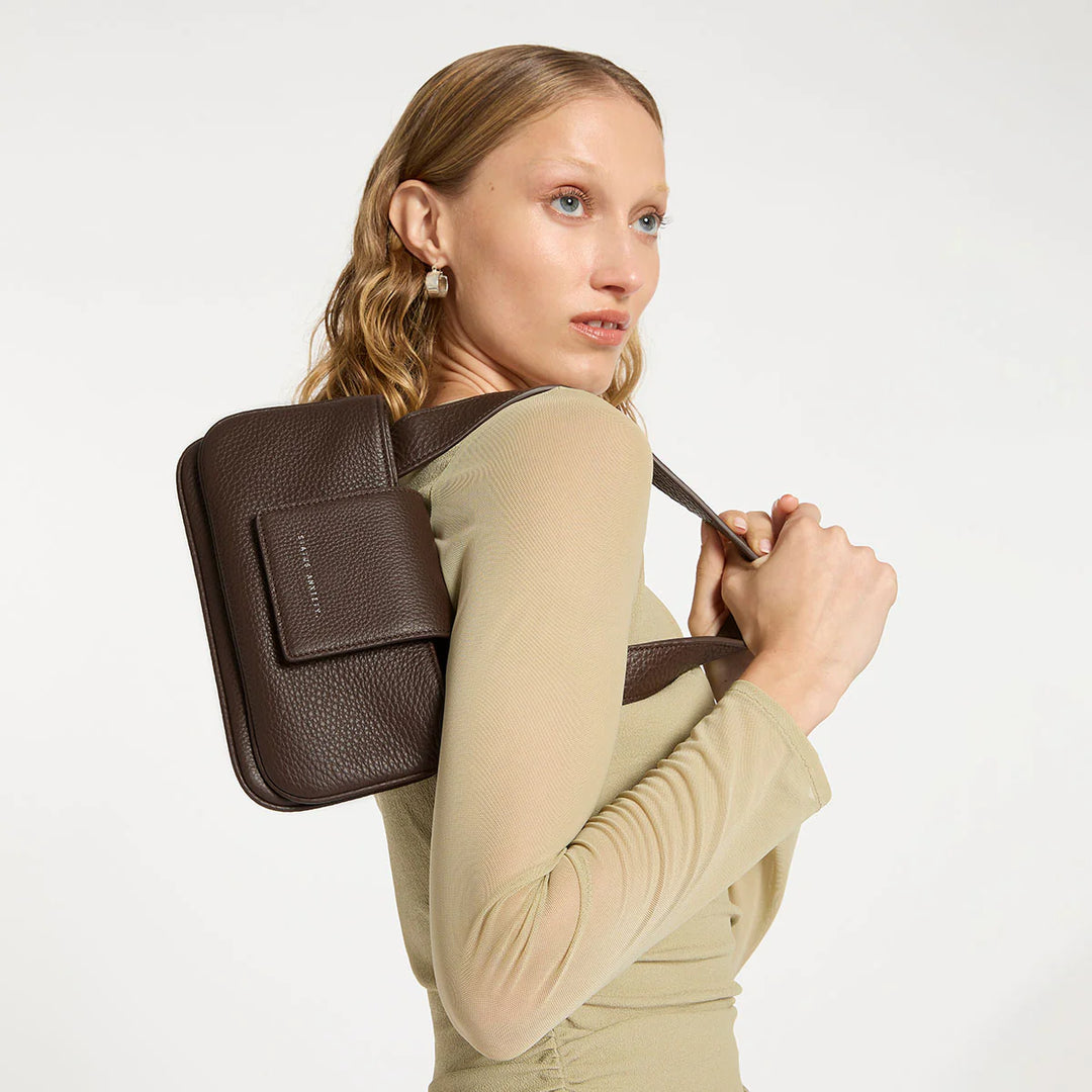 Status Anxiety New Beat Shoulder Bag - Cocoa