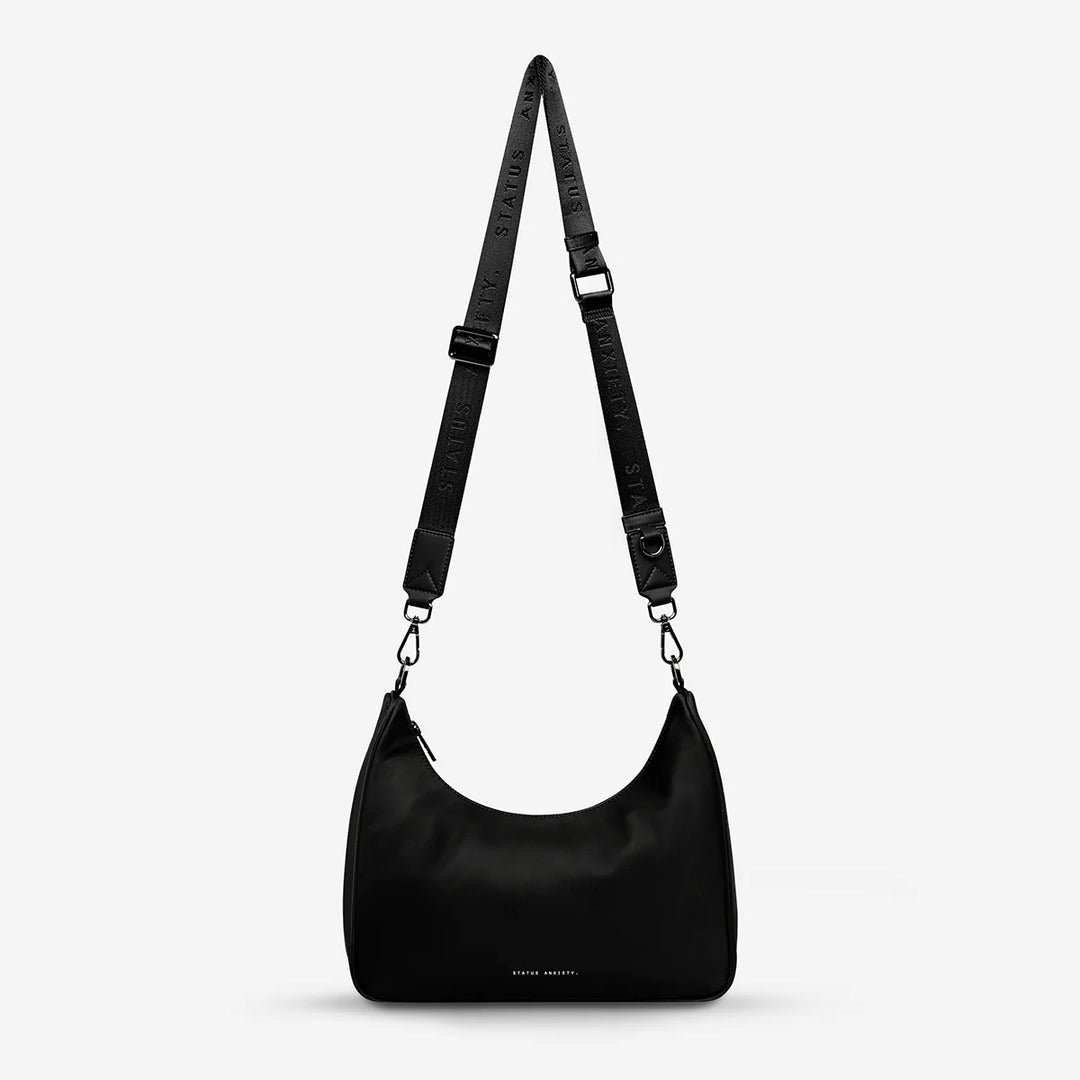 Status Anxiety Fleur Recycled Bag - Black