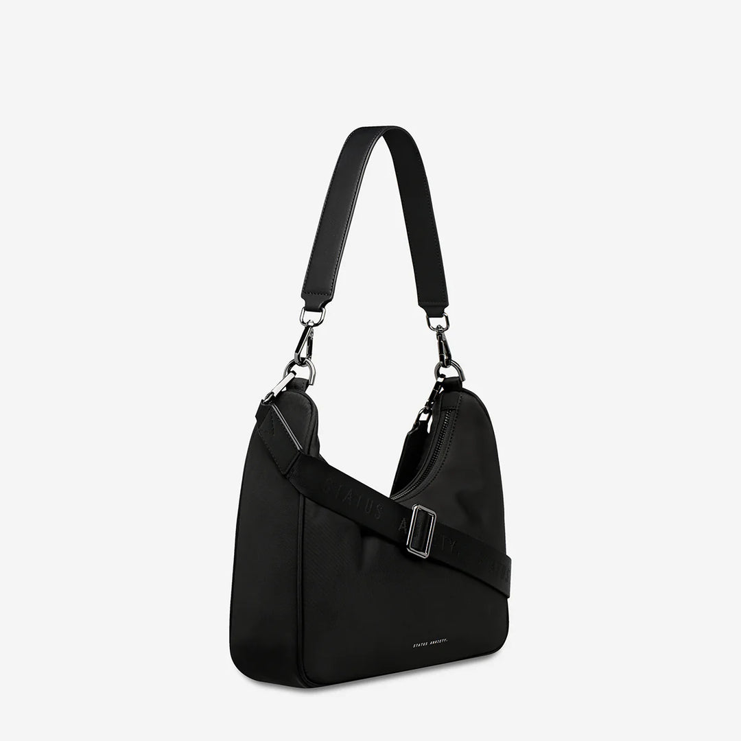 Status Anxiety Fleur Recycled Bag - Black