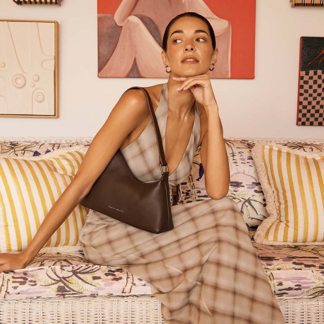 Status Anxiety Reverie Handbag - Cocoa