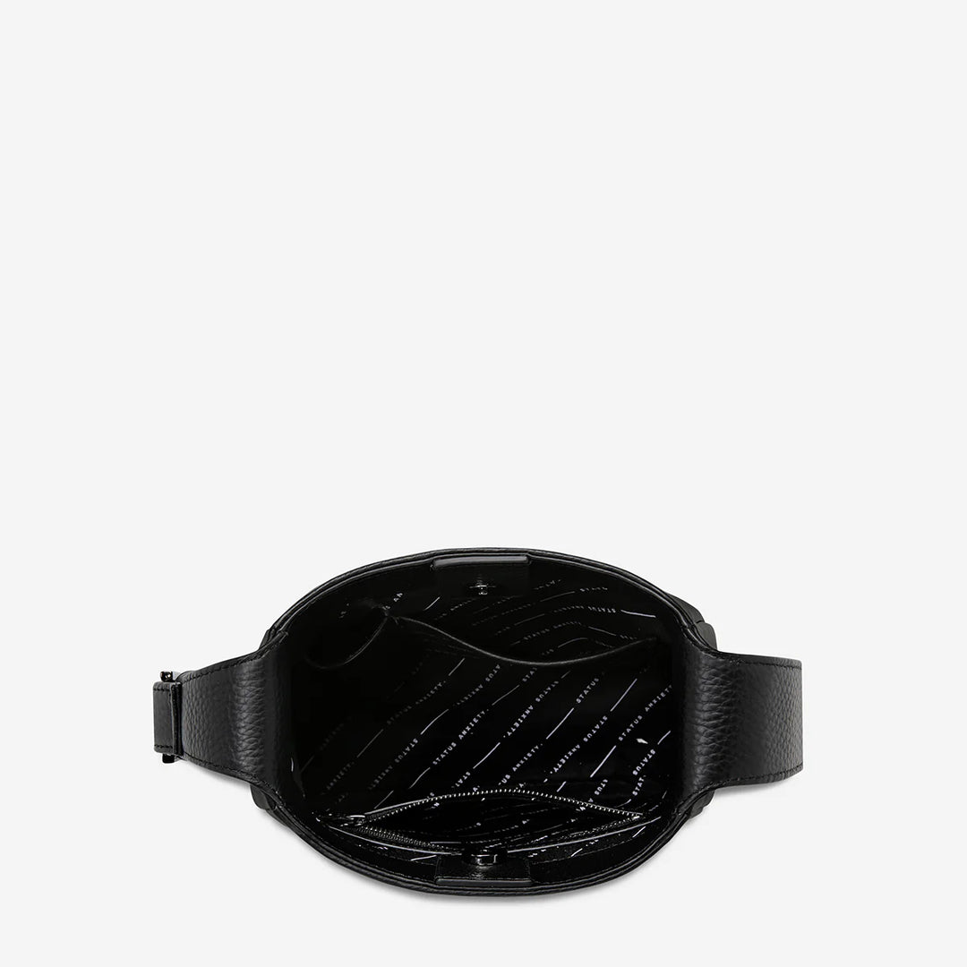 Status Anxiety Slipping Away Handbag - Black