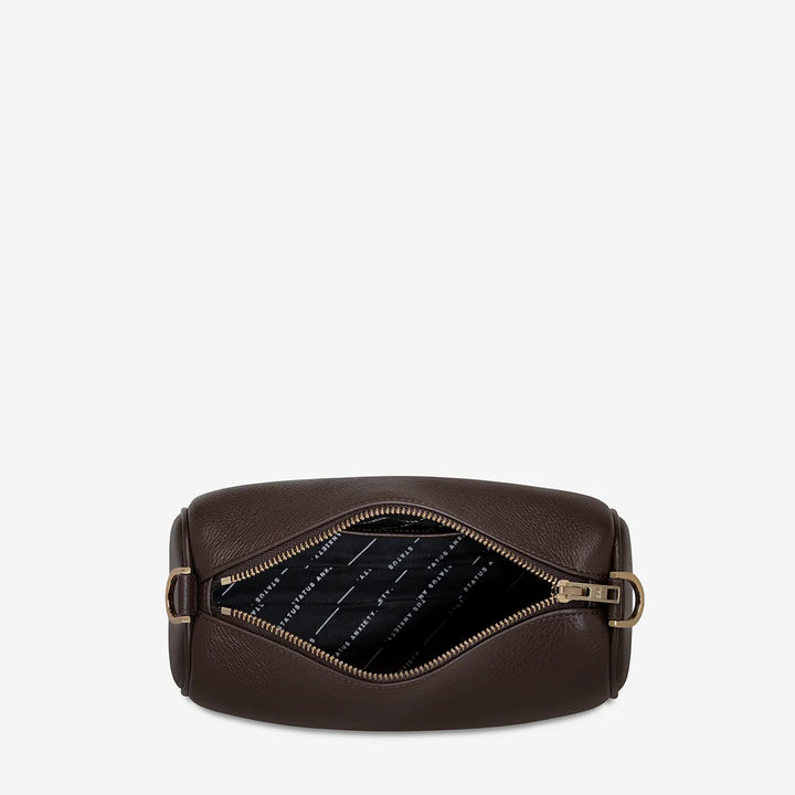 Status Anxiety Sunblind Bag - Cocoa/Brushed Gold