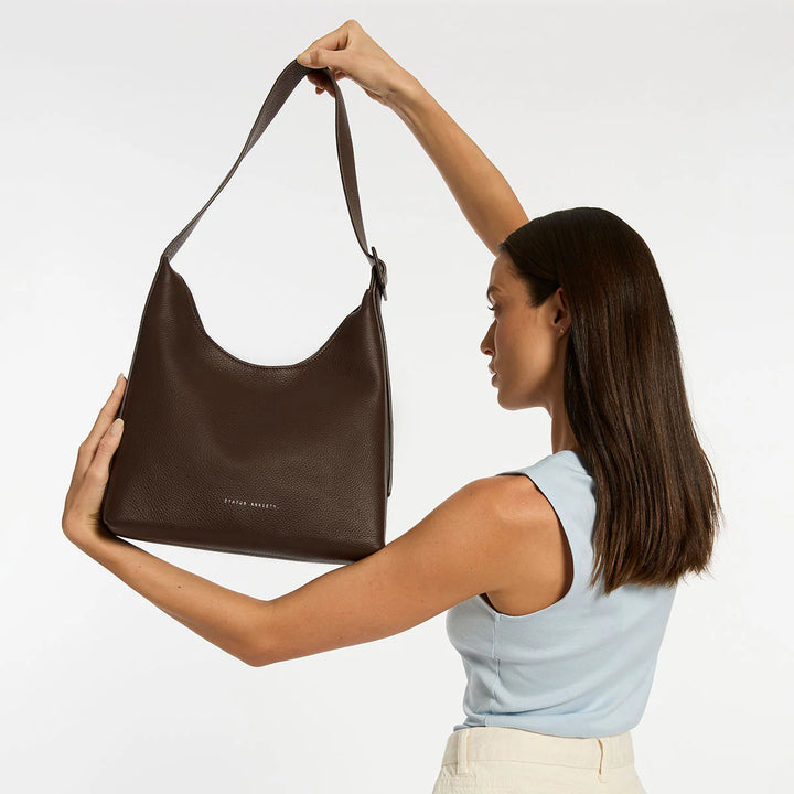 Status Anxiety Take You Higher Handbag - Cocoa