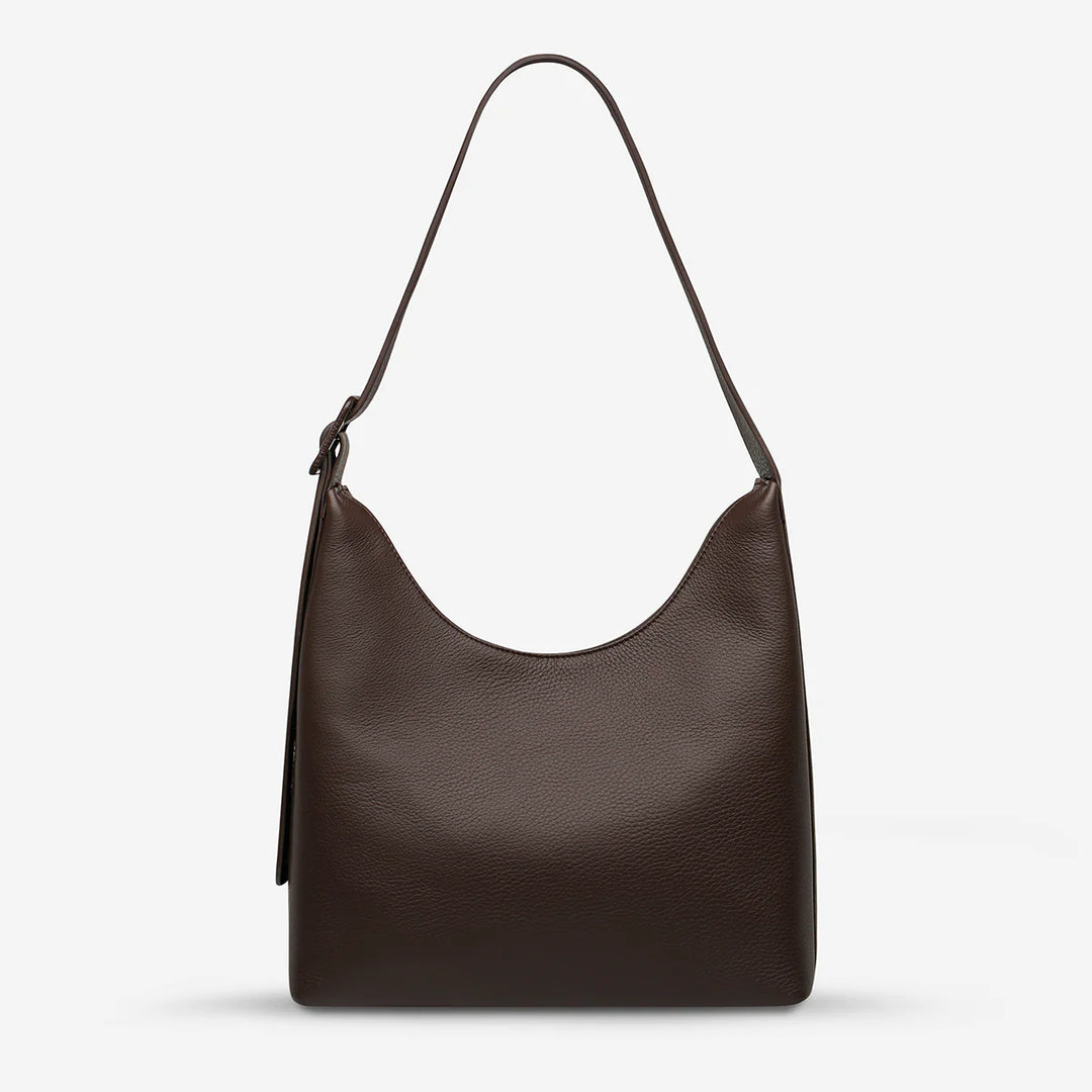Status Anxiety Take You Higher Handbag - Cocoa