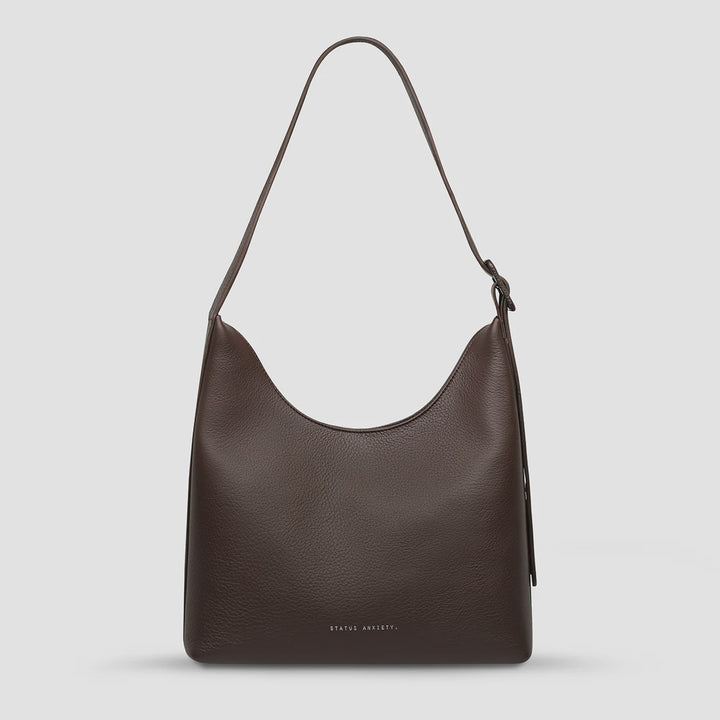Status Anxiety Take You Higher Handbag - Cocoa