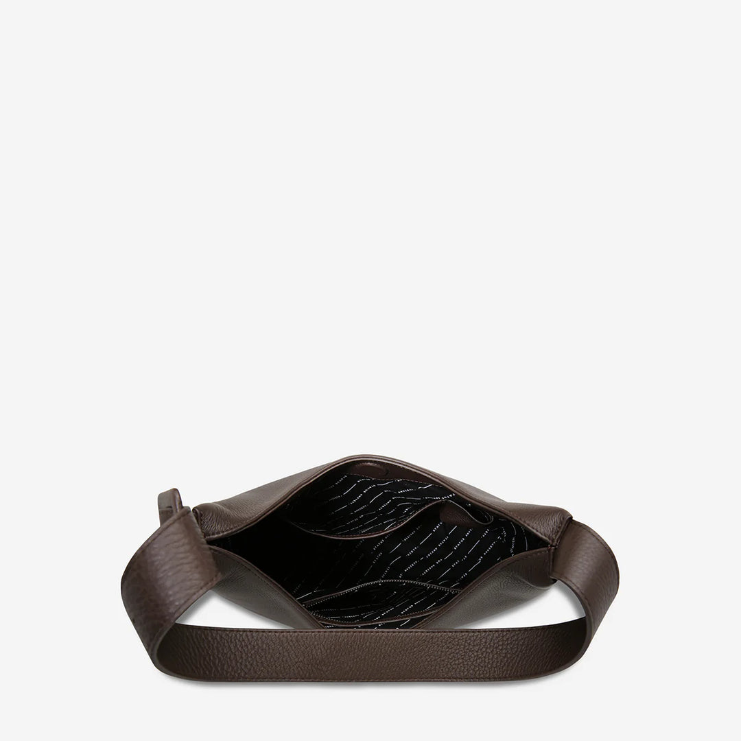 Status Anxiety Take You Higher Handbag - Cocoa