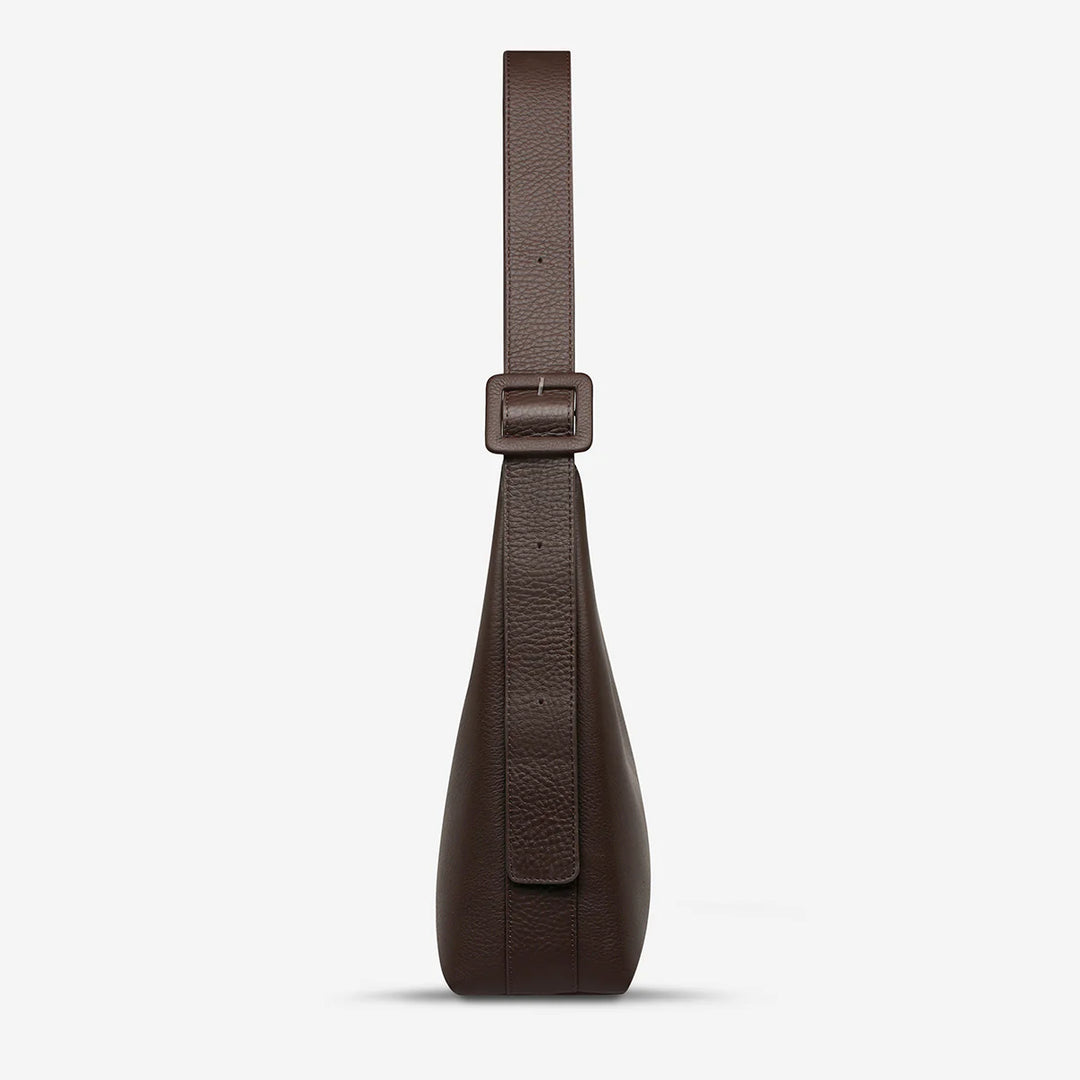 Status Anxiety Take You Higher Handbag - Cocoa